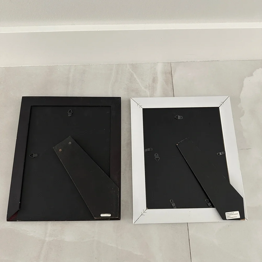 2 8 x 10 Modern Frames Hang or Stand PRICED TO SELL